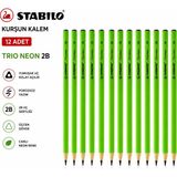 Stabilo Trıo Neon Kurşun Kalem 12 Li Yeşil