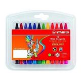 Stabilo Yippy-Wax Mum Boya 12 Renk Asklı Paket