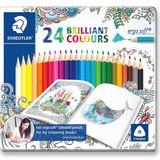 Staedtler 125 M24 24'lü Karat Aquarell Kuru Boya