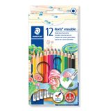 Staedtler 144 50NC12 Noris Clup 12'li Silinebilir Kuru Boya