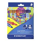 Staedtler 325 C24 24'lü Noris Club Keçeli Kalem