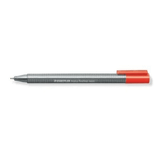 Staedtler 334-201 Triplus Neon Kırmızı Üçgen Fineliner Kalem