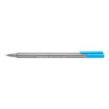 Staedtler 334-301 Triplus Neon Mavi 0,3 mm Keçeli Kalem