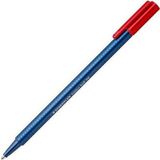 Staedtler 437 Xb-2 Trıplus Üçgen Tükenmez Kalem Xb Uç Kırmızı