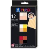 Staedtler 5746088 Fimo Doll Art 12'li Modelleme Kili Seti