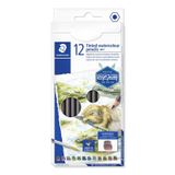 Staedtler C12 Tinted Watercolour 12'li Kuru Boya Kalem Seti