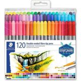 Staedtler Çift Uçlu Keçeli Kalem 120 Renk TB120 - Renkli