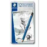 Staedtler Dereceli Kurşun Kalem Mars Lumograph 12 Li Metal Kutuda 100 G12