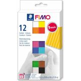 Staedtler Fimo Basic Polimer Kil Seti 12 Renk x 25 Gr.