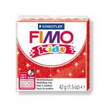 Staedtler Fimo Kids Yumuşak Polimer Kil 42 Gr 212 Yaldızlı Kırmızı