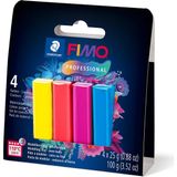 Staedtler Fimo Professional True Colours Modelleme Polimer Kil Seti 4X25GR.