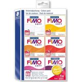 Staedtler Fimo Soft Polimer Warm Colours Kil Seti 6 Renk 57 Gr.