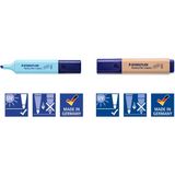 Staedtler Gökyüzü Mavi ve Bej Fosforlu Kalem