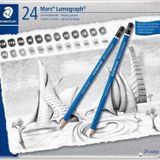 Staedtler Lumograph Kurşun Kalem 24Lü Metal Kutu