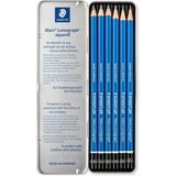 Staedtler Mars Lumograph 10 G6 Kurşun Kalem 6’lı Metal Kutu Set