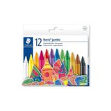 Staedtler Noris Super Jumbo Wax Crayon Mum Pastel Boya 12 Renk