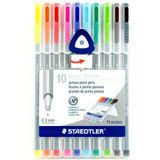Staedtler SB10 03 Triplus Color 10lu Kaçeli Kalem