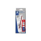 Staedtler Tradition Dereceli Kalem Karakalem Eskiz Çizim Seti 6 Kalem + Silgi + Kalemtraş