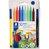 Staedtler - Wiz Design / 326 C10 Norıs Clup Keçeli Kalem 1.0 mm 10LU
