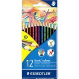 Staedtler & WizDesign Staedtler & WizDesign 185 Noris Color Kuru Boya Kalemleri – (12, 18, 24, 36 Renk Seçenekleri) - 185 C12 12'Lİ KUTU