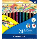 Staedtler & WizDesign Staedtler & WizDesign 185 Noris Color Kuru Boya Kalemleri – (12, 18, 24, 36 Renk Seçenekleri) - 185 C24 24'LÜ KUTU