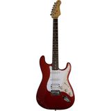 Stagg Elektro Gitar SES-30CAR Hss - Kırmızı