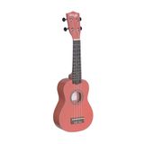 Stagg Geleneksel Soprano Ukulele - Kırmızı Dudaklar