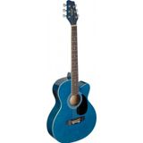 Stagg SA20ACE Mavi Akustik Elektro Gitar