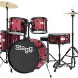 Stagg TIM120WR 5 Parça Akustik Davul Seti
