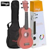 Stagg Us-lıps Soprano Ukulele - Çanta