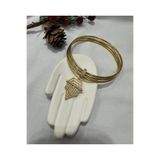 stainles steel Çelik Ajda Bilezik Charm (Kolye Ucu Olarak da Kullanılabilir)