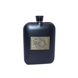 Stainless Kartal Desenli Paslanmaz Çelik Cep Matarası 7 oz (200ml)