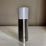 Stainless Steel Bardaklı Kayışlı 350 Ml Günlük, Şık, Modern, Hediyelik Termos (GÜMÜŞ)