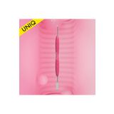 STALEKS "Gummy" UNIQ 11 TYPE 1 Silikon Saplı Tırnak Eti İtici (Dar Düz İtici + Halka)