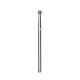 STALEKS PRO Expert elmas tırnak matkap ucu (top, mavi, 2,7 mm) – orta Grit 120 çok amaçlı uç, donanım manikür ve pedikür, pterjium ve manikür temizleme için
