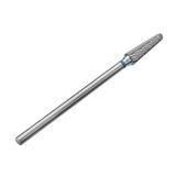 Staleks Tırnak Matkap Ucu Karbür Frustum Mavi Akrilik Jel Polygel Çivi Sökücü Manikür 6/14mm