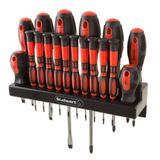 Stalwart 75-HT4088 Duvara Montaj ve Manyetik Uçlarla Birlikte Set - Düz Başlı, Phillips ve Torx Tornavidaları Dahil Hassas Kit (18 Parça), parça