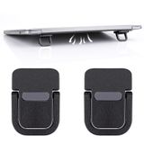 STAMJOKE Mini Katlanabilir Dizüstü Bilgisayar Standı, Bilgisayar Klavye Yükselticisi, Mac Book, Dell, HP ve Diğer 10-17 İnç Dizüstü Bilgisayarlarla Uyumlu Taşınabilir Dizüstü Bilgisayar Standı, 2 adet