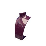 STAND MARKET Kolye Standı Akrilik -Takı Teşhir ve Saklama Standı Mor 19x30 cm