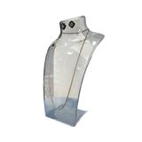 STAND MARKET Kolye Standı Akrilik -Takı Teşhir ve Saklama Standı Şeffaf 19x30 cm