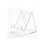 STAND MARKET Telefon ve Tablet Standı Masaüstü Destek Tutucu Şeffaf Pleksi Glass (10x8 cm)