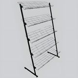 Stand Sergileme Ayakkabı - Terlik Standı 5 Raf 70 cm