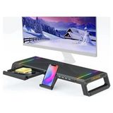 Stand Yükseltici Katlanabilir Rgb Çekmeceli Monitör Standı