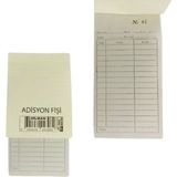 Standart Adisyon Fişi 7.5X15 Cm, 36'lı, 1 Adet - 7,5 x 15 cm - Seçenek 1