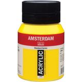 Standart Akrilik Boya 500 ml Plastik Kavanoz - Çok Renkli