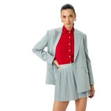 Standart Bel İnce Piliseli Mini Etek