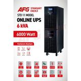 Standart Enerji Afg 6 Kva Online Ups - 5400W Kesintisiz Güç Kaynağı
