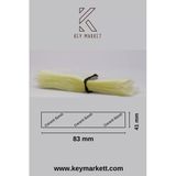 Standart Kavanoz Güvenlik Emniyet Bandı 100 Adet, 48 Mm Ağız Çapına Uygun, 83X41 Mm Boyut, Baskılı