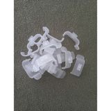 STANDART Stor ve Zebra Perde Plastik Korniş Aparatı 20 adet 3,7 cm dar kasa - Beyaz - Ekru