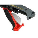 Stanley 0-10-242 Kendiliğinden Geri Çekilen Maket Bıçağı Kırmızı